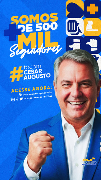 CAMPANHA POLÍTICA DEPUTADO FEDERAL STORIES 5