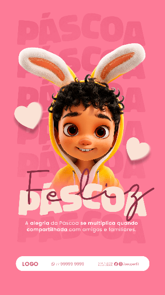 SOCIAL MEDIA FELIZ PÁSCOA