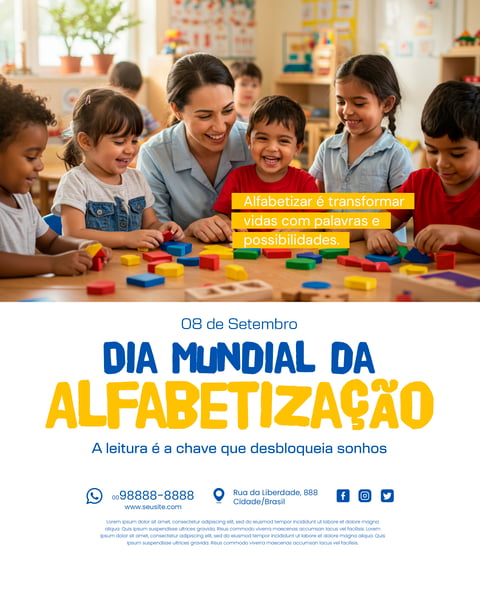 8 DE SETEMBRO DIA MUNDIAL DA ALFABETIZAÇÃO 6