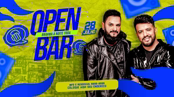 HSD 61 OPEN BAR BANNER