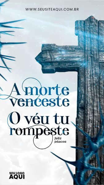 STORY - PÁSCOA | JESUS | PSD EDITÁVEL