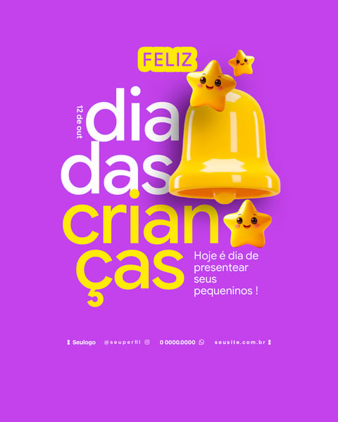 DIA DAS CRIANÇAS FLYER SOCIAL MEDIA POST 9