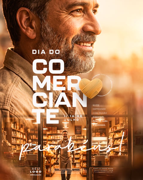 DIA DO COMERCIANTE 16 DE JULHO SOCIAL MEDIA PSD EDITÁVEL 2