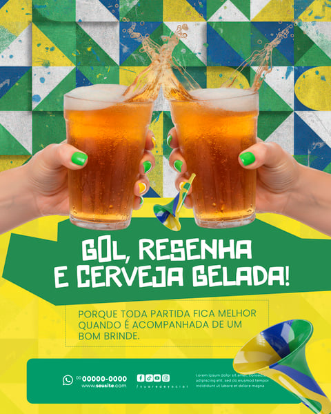 BAR ESPORTIVO JOGO BRASIL COPA DO MUNDO 2026 SOCIAL MEDIA PSD EDITÁVEL 3