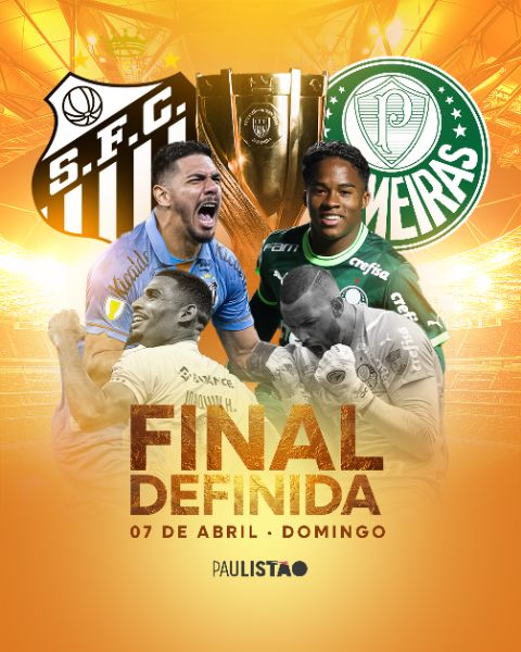 SOCIAL MEDIA - FINAL PAULISTÃO 2024 - SANTO X PALMEIRAS