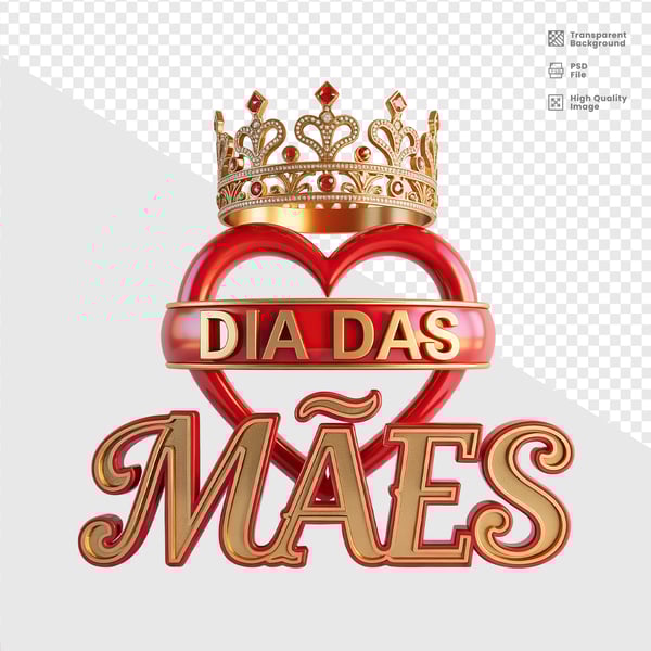 ELEMENTO 3D DIA DAS MÃES 9