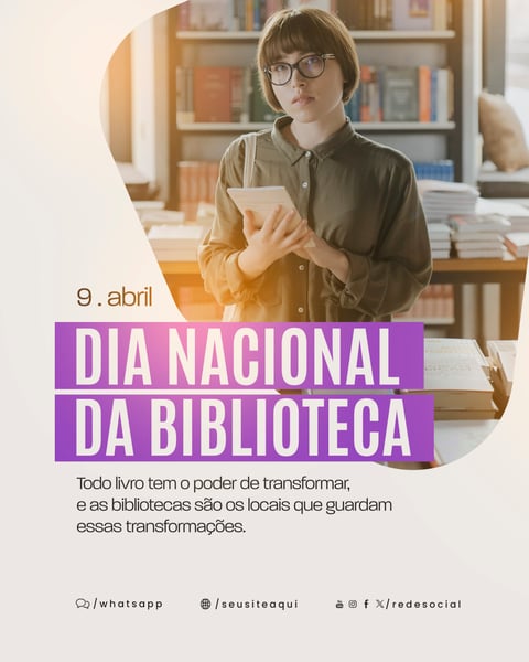 DIA DA BIBLIOTECA