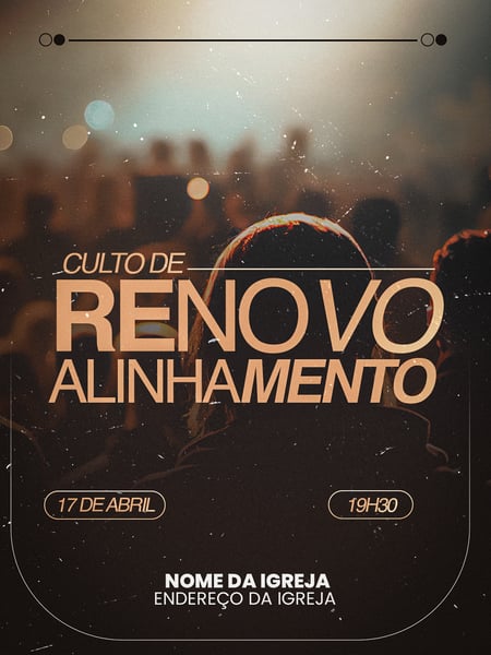 24 CULTO DE ALINHAMENTO E RENOVO