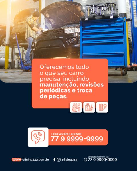 OFICINA MECÂNICA - SOCIAL MEDIA