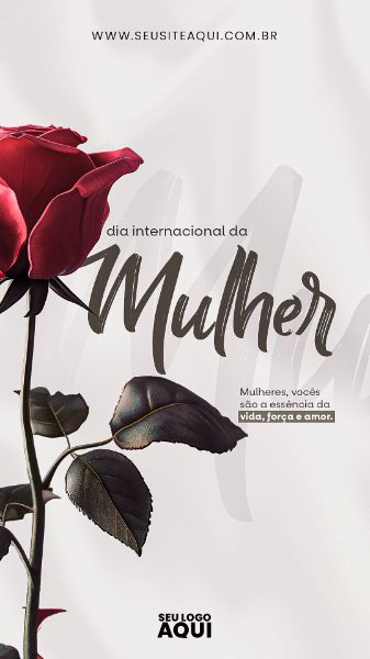 STORY - DIA DA MULHER | MULHERES | PSD EDITÁVEL