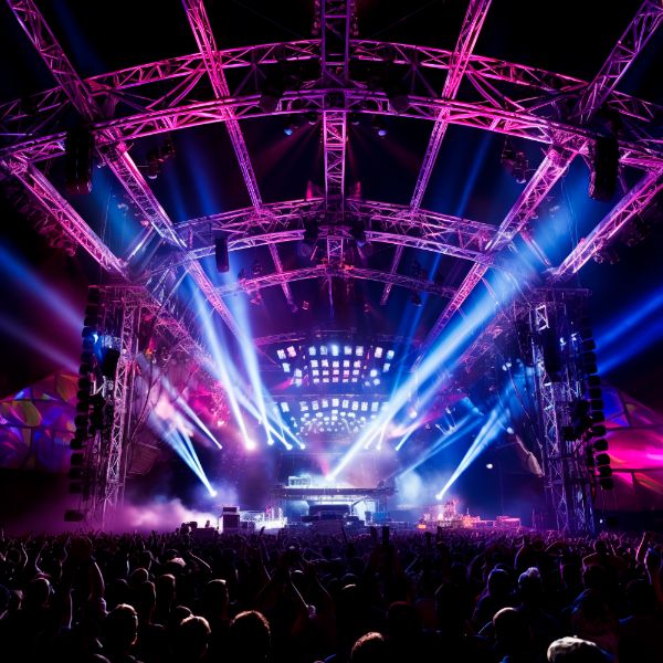 ESTRUTURA METÁLICA PARA SHOW