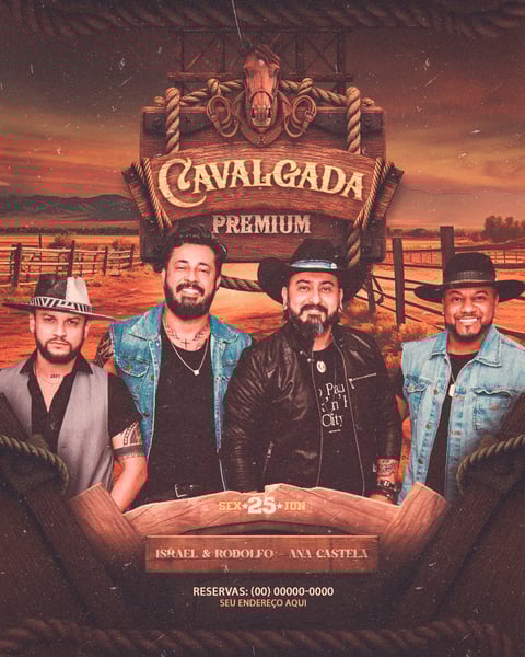 FLYER PARA EVENTOS 2026 CANALGADA PRIME FEED