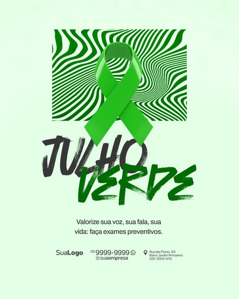 SOCIAL MEDIA JULHO VERDE CAMPANHA 4