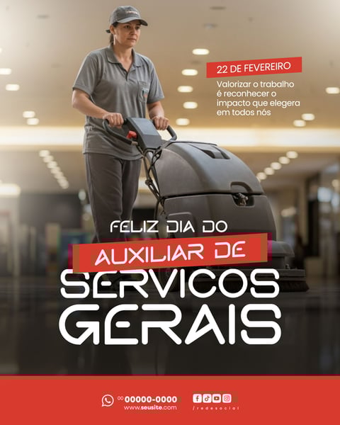 DIA DO AUXILIAR DE SERVIÇOS GERAIS