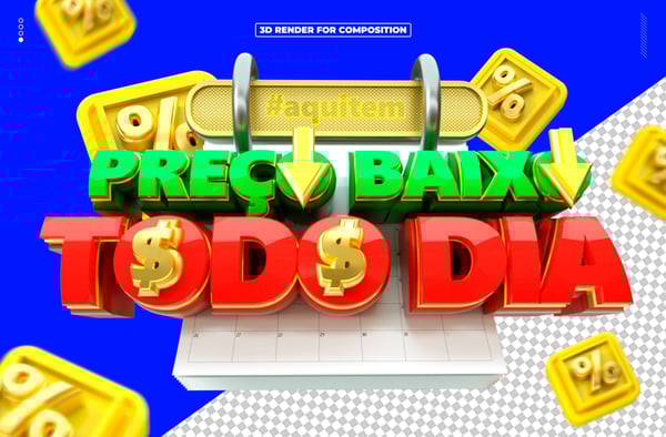 SELO 3D PREÇO BAIXO TODO DIA PARA COMPOSIÇÃO
