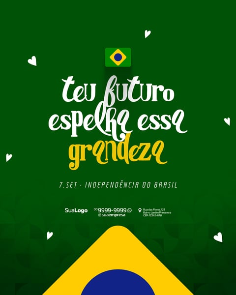SOCIAL MEDIA INDEPENDÊNCIA DO BRASIL 7 DE SETEMBRO 