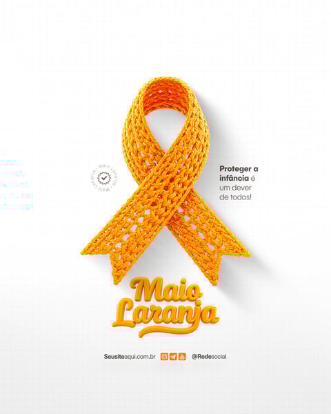 DKB MAIO LARANJA - COMBATE AO ABUSO E À EXPLORAÇÃO SEXUAL INFANTIL SOCIAL MEDIA P5D EDITÁVEL (8)