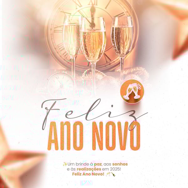 VMQ SOCIAL MEDIA ANO NOVO FEED UM BRINDE Á PA, AOS SOMHOS E AS REALIZAÇÕES EM 2025