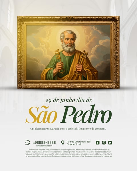 29 DE JUNHO DIA DE SÃO PEDRO