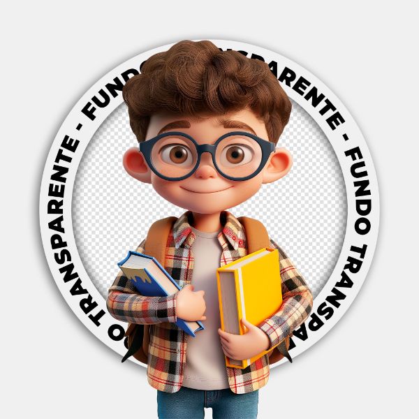 CRIANÇA | MENINO ESTILO PIXAR DESENHO | IMAGEM SEM FUNDO