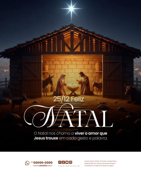 FELIZ NATAL 25 DE DEZEMBRO SOCIAL MEDIA PSD EDITÁVEL (9)