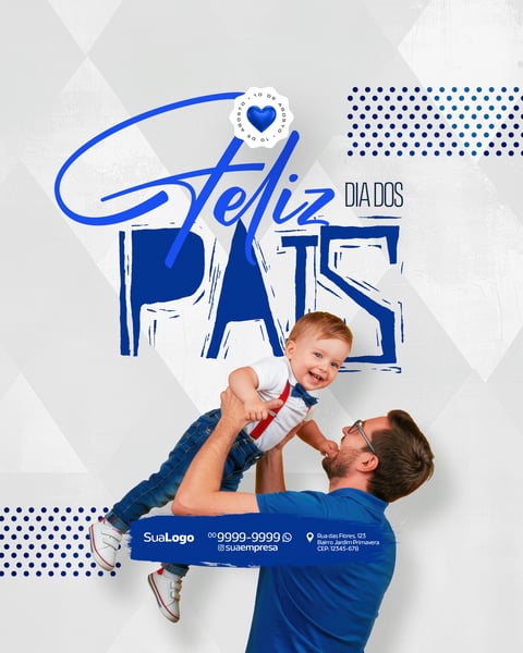 SOCIAL MEDIA DIA DOS PAIS 10 DE AGOSTO