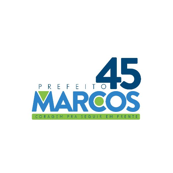 LOGOTIPO POLÍTICA - PREFEITO MARCOS 45 EPS