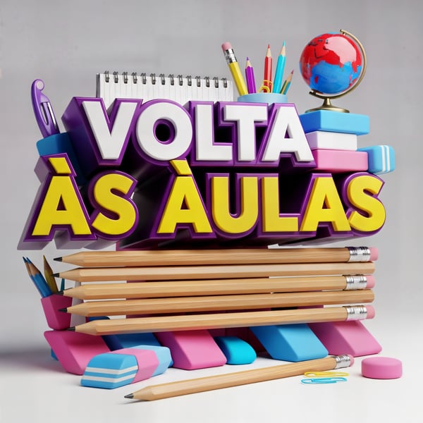 SELO 3D PARA CAMPANHA PUBLICITARIA PARA ESCOLAS, VOLTA AS AULAS-08