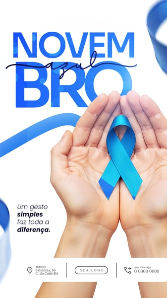 FLYER NOVEMBRO AZUL CONSCIENTIZAÇÃO SAÚDE MASCULINA PSD EDITÁVEL (6)