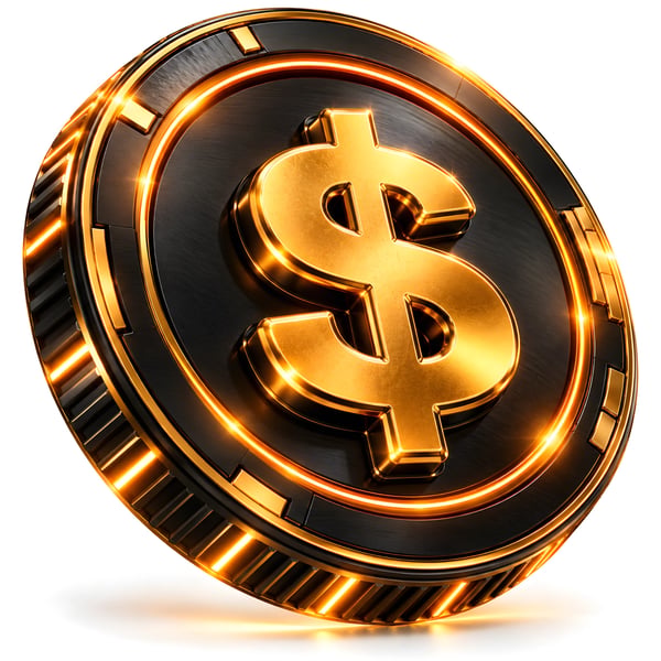 MOEDA DOURADA DE CRIPTOMOEDA 马会