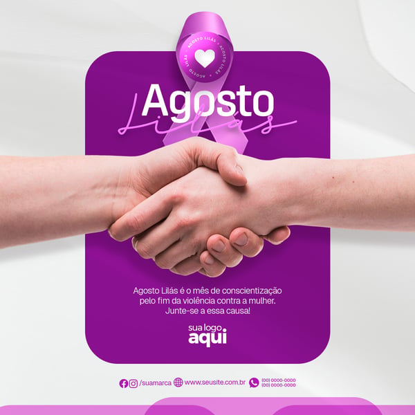SOCIAL MEDIA AGOSTO LILÁS 2