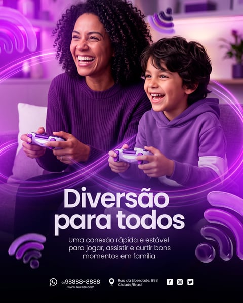 PROVEDOR DE INTERNET SOCIAL MEDIA PSD EDITÁVEL 8