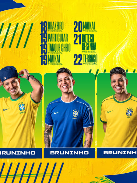 AGENDA SEMANAL - BRUNINHO