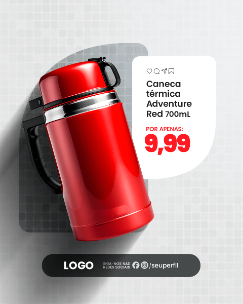 SOCIAL MEDIA - LOJA DE UTILIDADES DE R$ 10,00