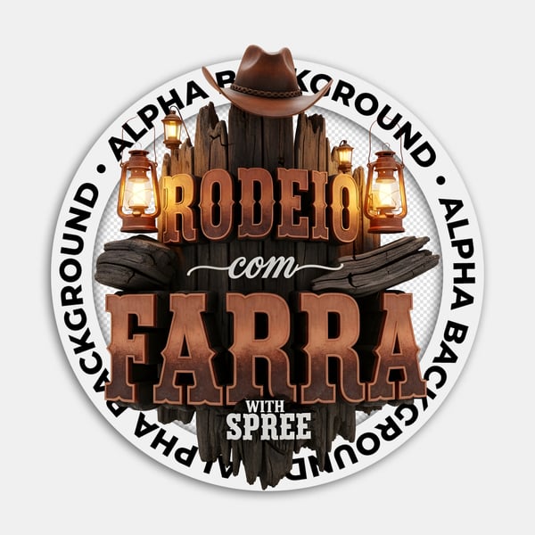 SELO 3D SERTANEJO RODEIO COM FARRA 15