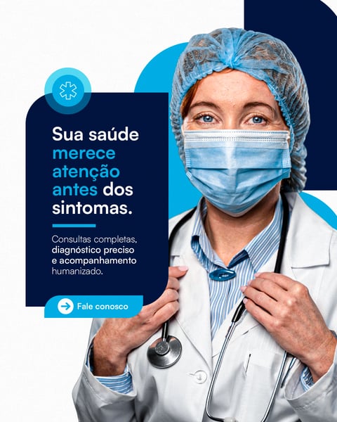 SOCIAL MEDIA MEDICINA SUA SAÚDE PSD EDITÁVEL
