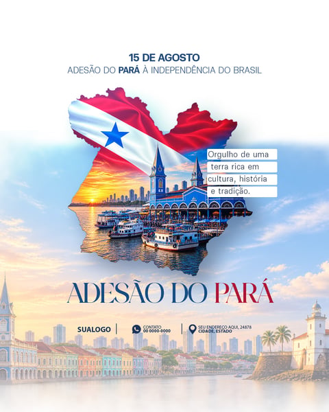 15 DE AGOSTO DATA DA ADESÃO DO PARÁ 8