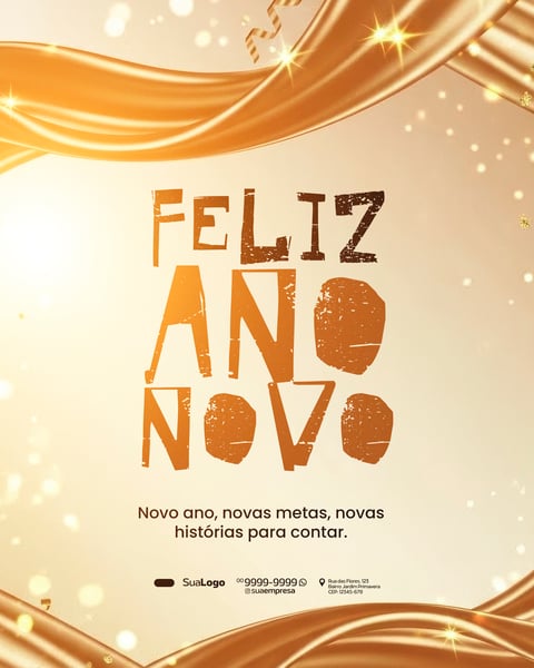 FEED FELIZ ANO NOVO 1 SOCIAL MEDIA PSD EDITÁVEL