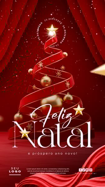 FELIZ NATAL 25 DE DEZEMBRO STORY SOCIAL MEDIA PSD EDITÁVEL (2)