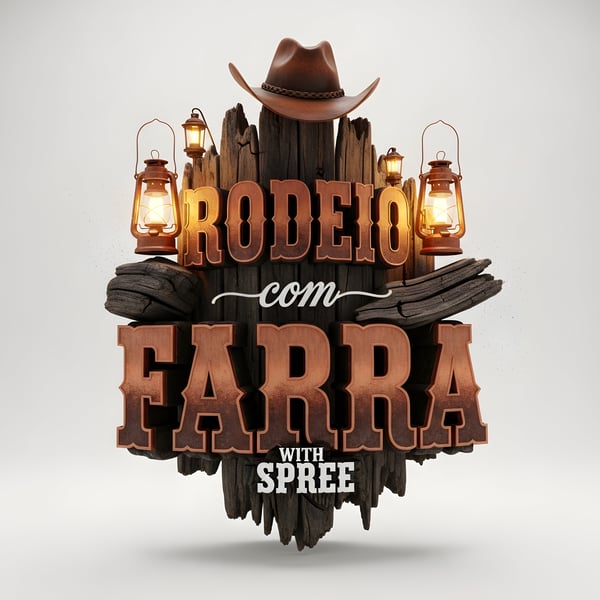 SELO 3D SERTANEJO RODEIO COM FARRA 15