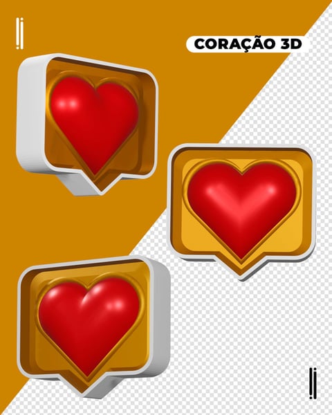 CORAÇÃO | ELEMENTO 3D
