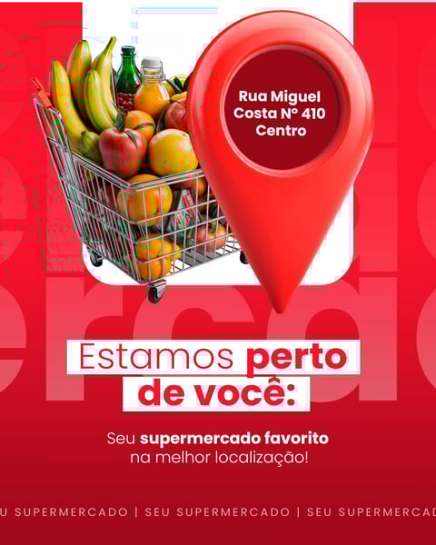 SUPER MERCADO  ONDE ESTAMOS LOCALIZADOS