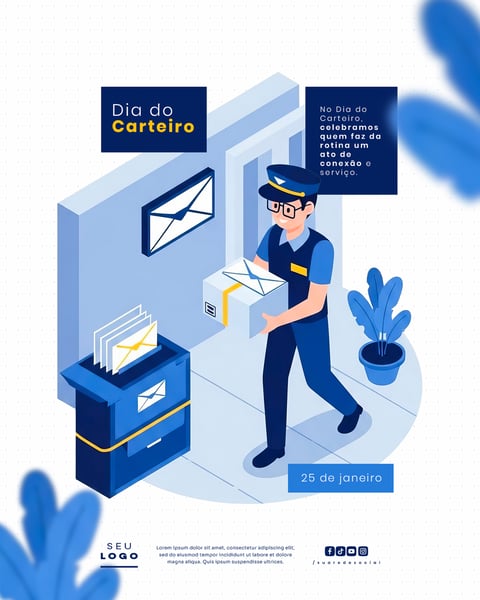 DIA DO CARTEIRO 25 DE JANEIRO SOCIAL MEDIA PSD EDITÁVEL (5)