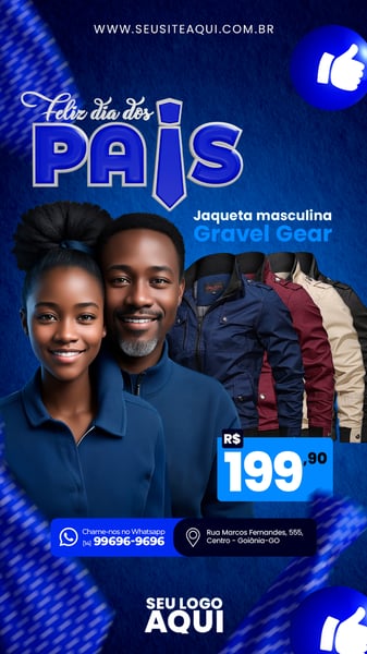 POST STORY - FELIZ DIA DOS PAIS - MÊS DOS PAIS