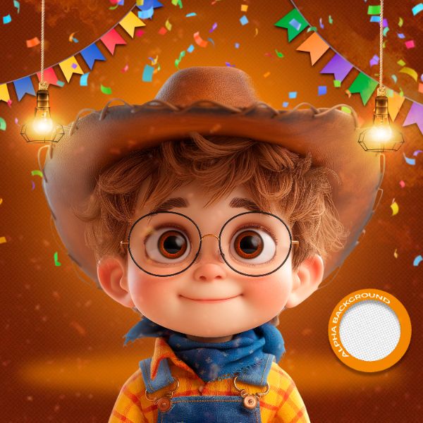 MASCOTES DE FESTA JUNINA MODELO 103