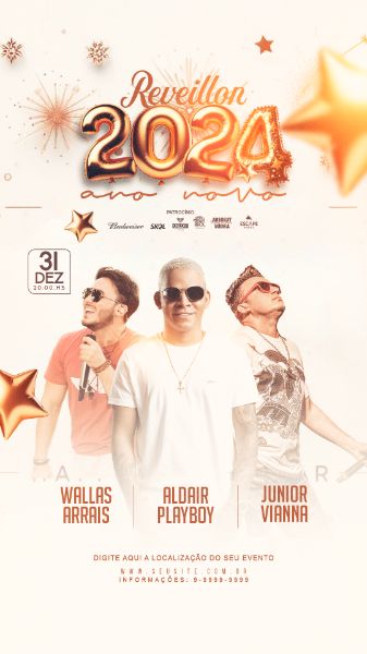 REVEILLON 2024 ANO NOVO STORY