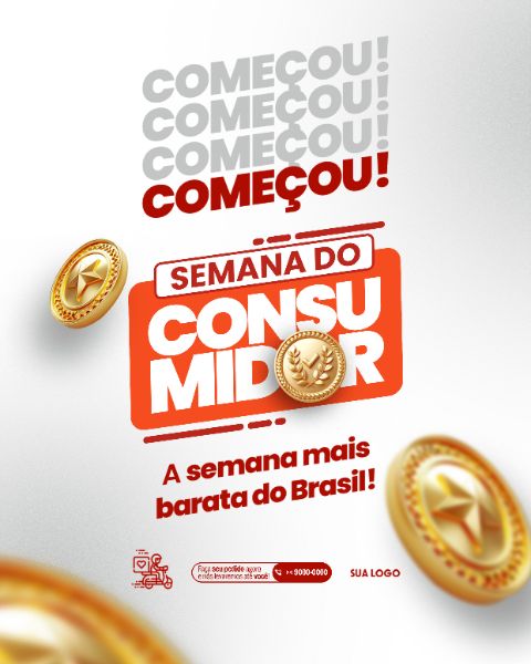 SOCIAL MEDIA - SEMANA DO CONSUMIDOR - COMEÇOU