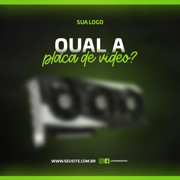 POST LOJA ONLINE GAMER PERGUNTA PLACA DE VÍDEO FEED