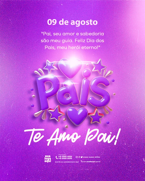 09 DE AGOSTO DIA DOS PAIS FEED 4