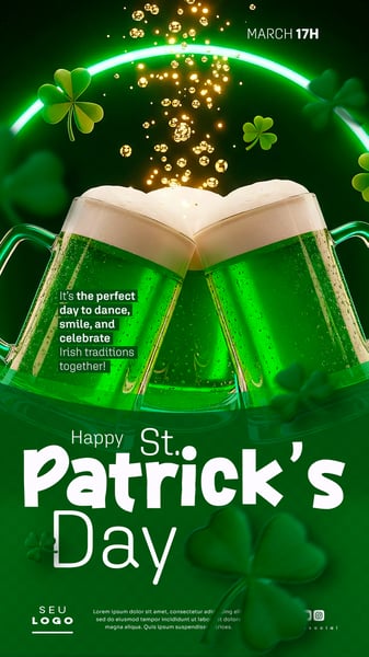ST. PATRICK'S DAY CELEBRATION POSTER TEMPLATE STORY SOCIAL MEDIA PSD EDITÁVEL (5)